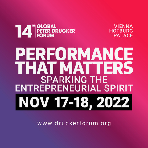 13th Global Peter Drucker Forum