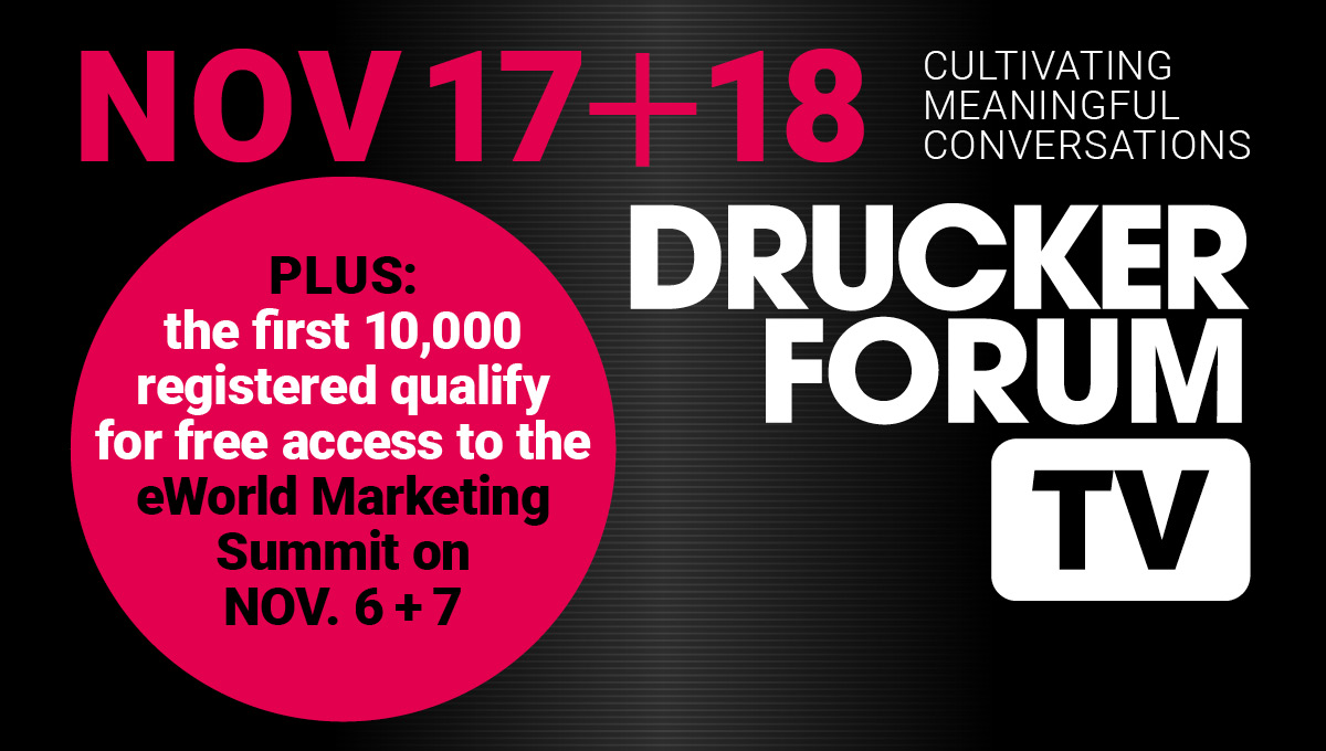 13th Global Peter Drucker Forum